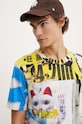 Бавовняна футболка Desigual ASAF бежевий 24WMTK13
