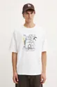 Abbigliamento Desigual t-shirt in cotone KAI 24WMTK28 bianco