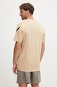 Одежда Хлопковая футболка adidas ZNE JF2453 бежевый