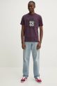 HUGO tricou din bumbac 50521259 violet AW24