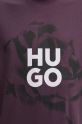 HUGO tricou din bumbac 50521259 violet