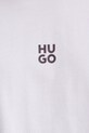 Βαμβακερό μπλουζάκι HUGO 50521269 μωβ