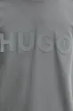 Памучна тениска HUGO 50525765 сив