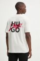 Abbigliamento HUGO t-shirt in cotone 50527926 beige