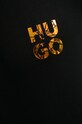 Bavlněné tričko HUGO 50522134 černá