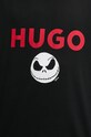 Бавовняна футболка HUGO 50537986 чорний
