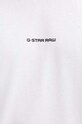 Bavlnené tričko G-Star D25677.C336 biela