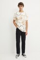 Бавовняна футболка Desigual BEAU-MICKEY x Disney 24WMTK31 бежевий AW24
