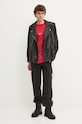 Desigual tricou din bumbac CALIFORNIA 24WMTK38 rosu AW24