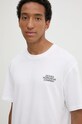 Bavlněné tričko Dickies INDUSTRIAL bílá DK0A863B