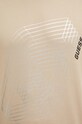 Guess t-shirt bawełniany CAPH beżowy Z4BI15.KCE60