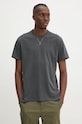 G-Star t-shirt bawełniany szary D24449.2653