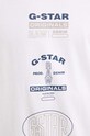 G-Star t-shirt bawełniany D25083.C506 biały