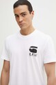G-Star tricou din bumbac alb D25700.336