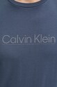 Бавовняна футболка Calvin Klein темно-синій K10K113587