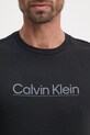 Bavlněné tričko Calvin Klein černá K10K113587