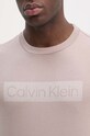 Bavlněné tričko Calvin Klein K10K113590 růžová