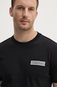 Bavlněné tričko Calvin Klein černá K10K113594