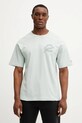 Odzież Columbia t-shirt CSC Heritage 2090871 turkusowy