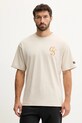 Odzież Columbia t-shirt CSC Heritage 2090871 beżowy