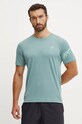 Asics tricou de alergare Icon turcoaz 2011C734.304