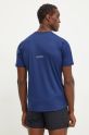 Odzież Asics t-shirt do biegania Icon 2011C734.404 granatowy