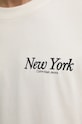 Хлопковая футболка Calvin Klein Jeans J30J326862 бежевый