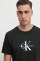 Calvin Klein Jeans t-shirt bawełniany czarny J30J326863