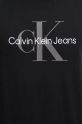 Calvin Klein Jeans tricou din bumbac negru 00040EM286