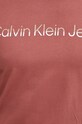 Хлопковая футболка Calvin Klein Jeans бордо J30J325676