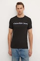 Odzież Calvin Klein Jeans t-shirt bawełniany J30J325676 czarny