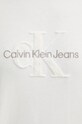 Βαμβακερό μπλουζάκι Calvin Klein Jeans J30J326158 μπεζ