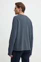 Одежда Хлопковый лонгслив Calvin Klein Jeans J30J326450 серый