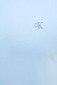 Bavlněné tričko Calvin Klein Jeans J30J326683 modrá