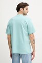 Îmbrăcăminte Calvin Klein Jeans tricou din bumbac J30J326857 turcoaz