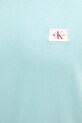 Calvin Klein Jeans tricou din bumbac J30J326857 turcoaz