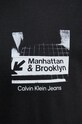 Памучна тениска Calvin Klein Jeans J30J326864 черен