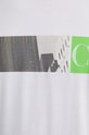 Bavlněné tričko Calvin Klein Jeans J30J326865 bílá