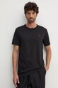 Памучна тениска Calvin Klein Jeans J30J326866 черен AW24