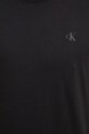 Памучна тениска Calvin Klein Jeans черен J30J326866