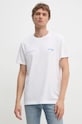 Calvin Klein Jeans t-shirt in cotone rilassato bianco J30J326867