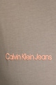 Bavlněné tričko Calvin Klein Jeans J30J326867 béžová