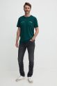 Calvin Klein Jeans t-shirt in cotone J30J326867 verde AW24