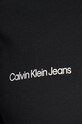 Хлопковая футболка Calvin Klein Jeans чёрный J30J326867