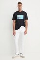 Calvin Klein Jeans tricou din bumbac J30J326869 negru AW24