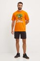 Βαμβακερό μπλουζάκι Puma PUMA X CARROTS Graphic Tee 627443 πορτοκαλί AW24