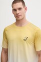 Bežecké tričko Compressport Performance žltá ATSM492