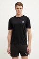 Бігова футболка Compressport Performance regular чорний ATSM492