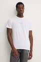 Guess t-shirt bawełniany M4BI05.K9RM1 biały NC24