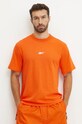 Одежда Хлопковая футболка Reebok 100206038 оранжевый